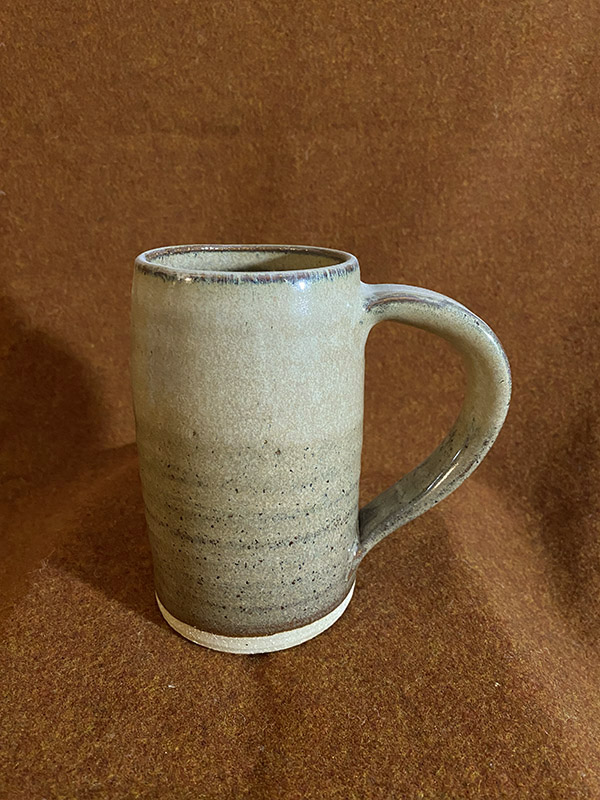 Tall Green Brown Mug