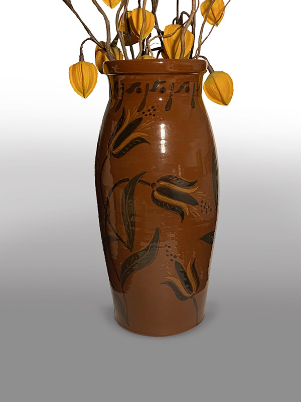 Redware vase