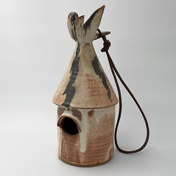 Mocha Hanging Birdhouse