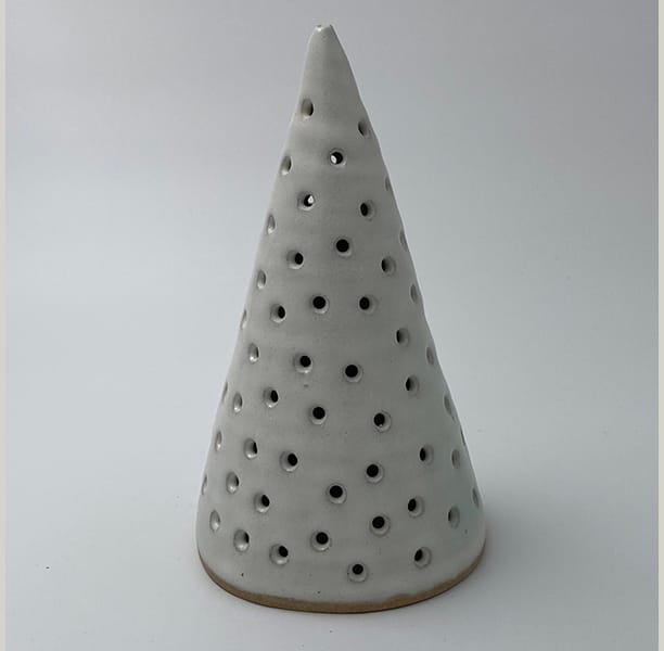 Christmas Tree  w Batter Candle