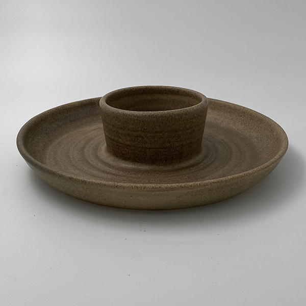 Serving Tray with Dip Dish